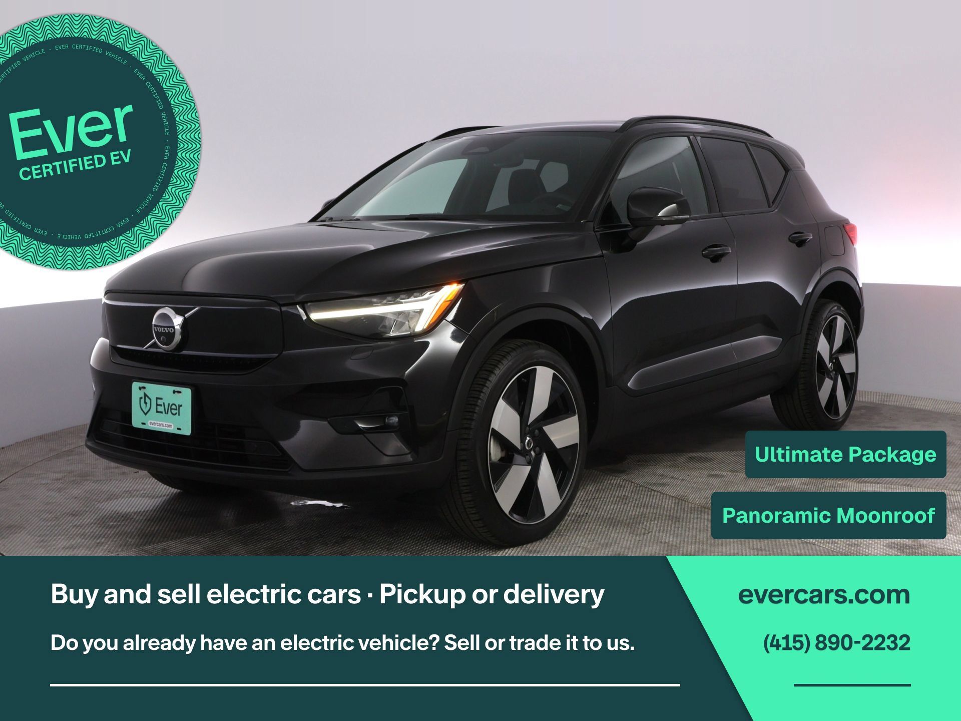 Used 2023 Volvo XC40 Recharge Ultimate AWD/4WD image 1