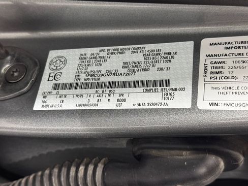 Used 2024 Ford Escape Active AWD/4WD image 44