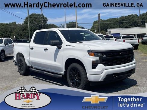 New 2026 Chevrolet Silverado 1500 Custom w/ Turbomax Blackout Package image 1