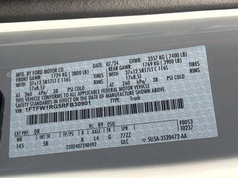 Used 2024 Ford F150 Raptor image 36