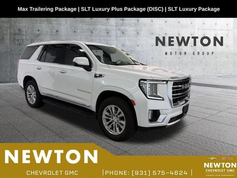 Used 2021 GMC Yukon SLT w/ SLT Luxury Plus Package AWD/4WD image 1