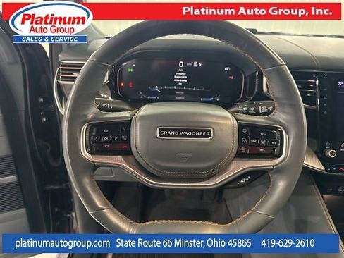 Used 2023 Jeep Grand Wagoneer L Series III w/ Rear Seat Video Group 1 AWD/4WD image 13