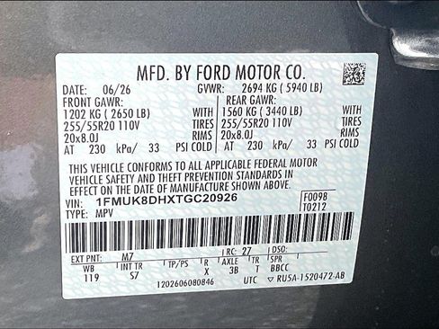 New 2026 Ford Explorer Active w/ Active Comfort Package AWD/4WD image 12