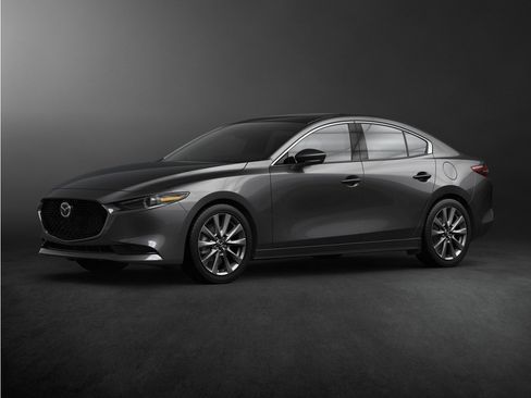 Certified 2021 MAZDA MAZDA3 s FWD image 1