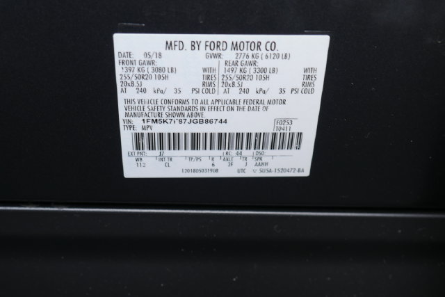 Used 2018 Ford Explorer Limited FWD image 29