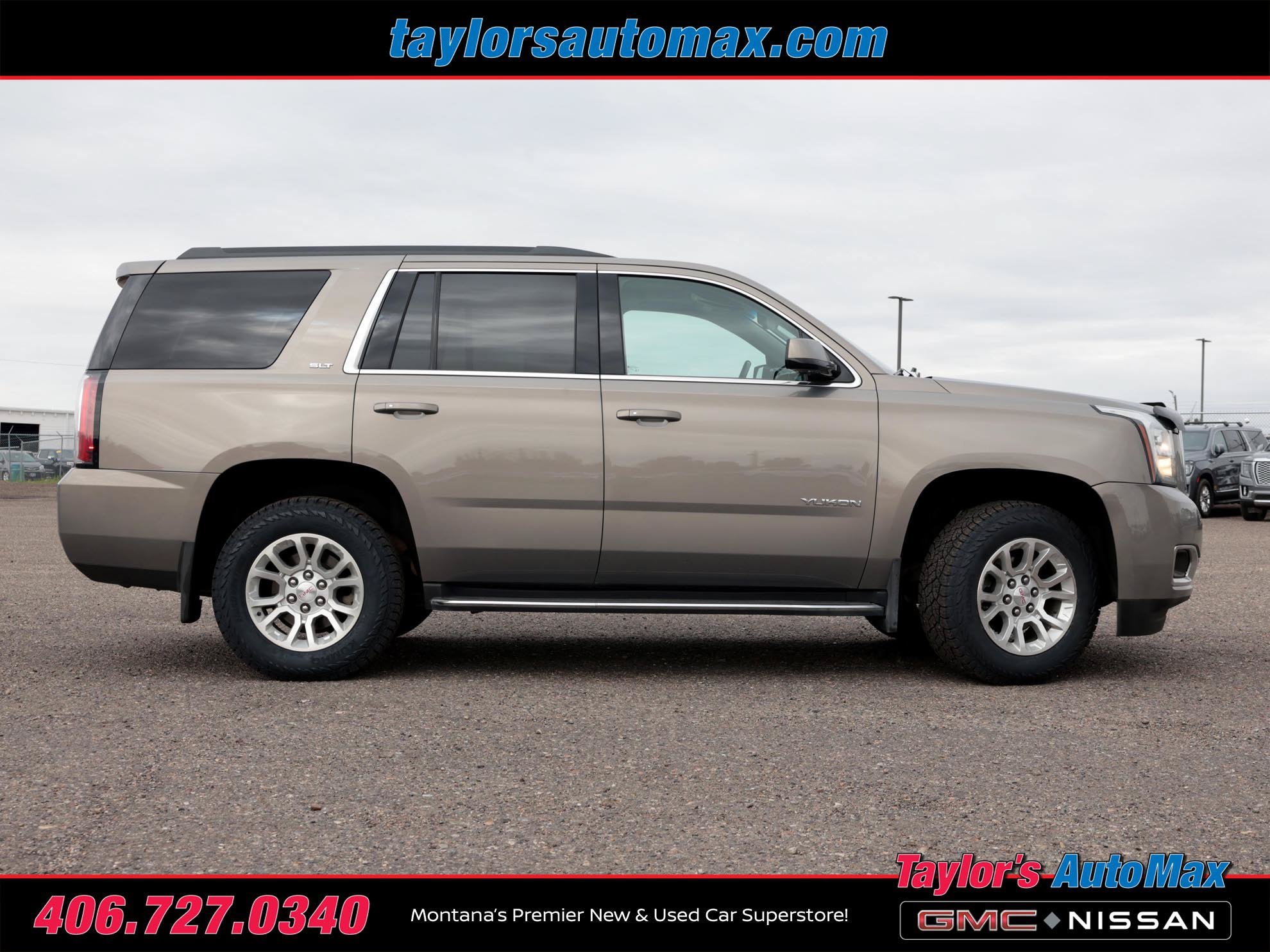 Used 2019 GMC Yukon SLT w/ HD Trailering Package AWD/4WD image 3