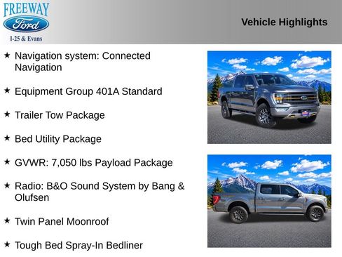 Certified 2023 Ford F150 Tremor w/ Trailer Tow Package AWD/4WD image 4