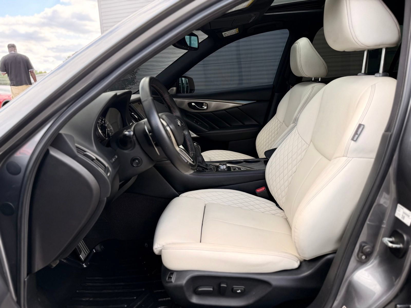 Used 2020 INFINITI Q50 Red Sport 400 w/ Cargo Package RWD image 24