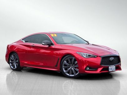 Used 2022 INFINITI Q60 Red Sport 400 w/ Carbon Fiber Package