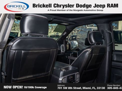 Used 2018 Ford F150 Platinum w/ Equipment Group 701A Luxury image 17