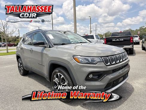 Used 2022 Jeep Compass Limited AWD/4WD image 1