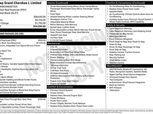 Used 2022 Jeep Grand Cherokee L Limited image 29