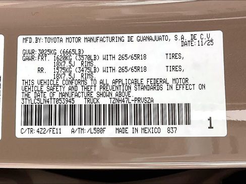 New 2026 Toyota Tacoma TRD Sport image 21