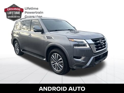 Used 2021 Nissan Armada SL w/ Captain's Chairs Package image 9