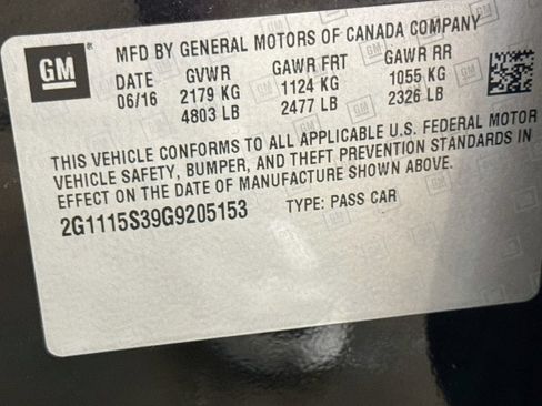 Used 2016 Chevrolet Impala LT w/ Leather Package FWD image 32