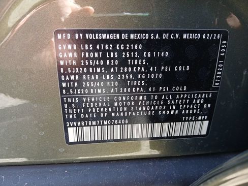 New 2026 Volkswagen Tiguan SE R-Line FWD image 29