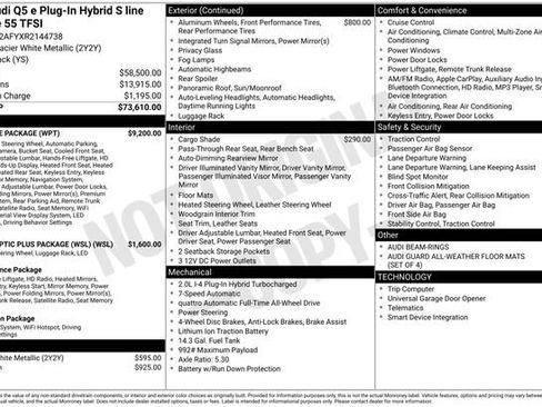 Used 2024 Audi Q5 e Prestige w/ Prestige Package image 11