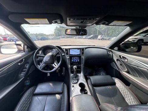 Used 2018 INFINITI Q50 Red Sport 400 w/ Proactive Package AWD/4WD image 3