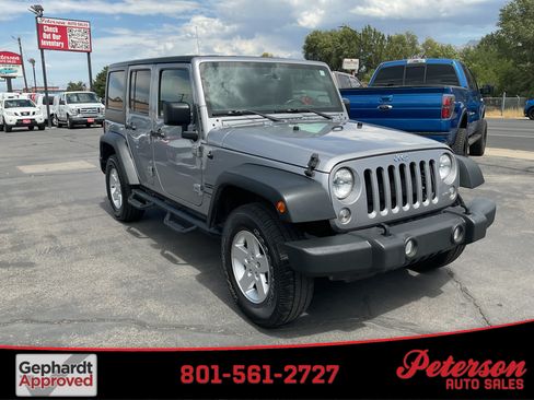 Used 2018 Jeep Wrangler Unlimited Sport S AWD/4WD image 1