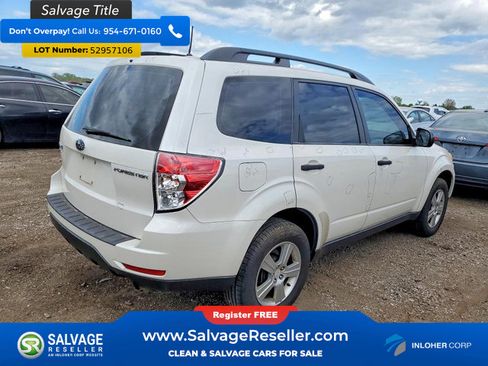 Used 2012 Subaru Forester 2.5X w/ Alloy Wheel Pkg AWD/4WD image 4