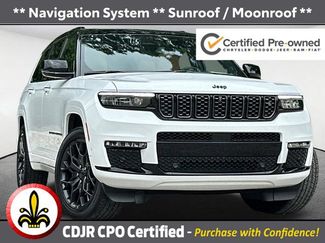 Certified 2025 Jeep Grand Cherokee L Summit w/ Advanced Protech Group IV AWD/4WD video 1