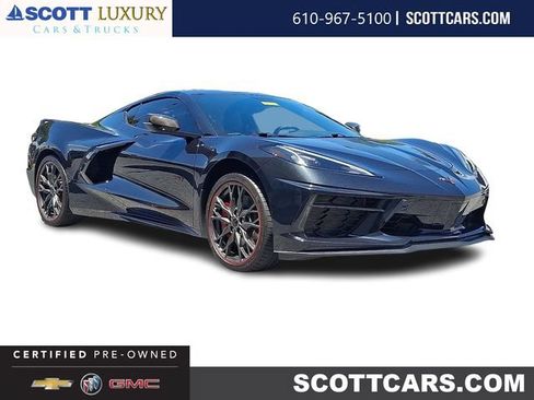 Certified 2023 Chevrolet Corvette Stingray Premium Cpe w/ Z51 Performance Package RWD image 1