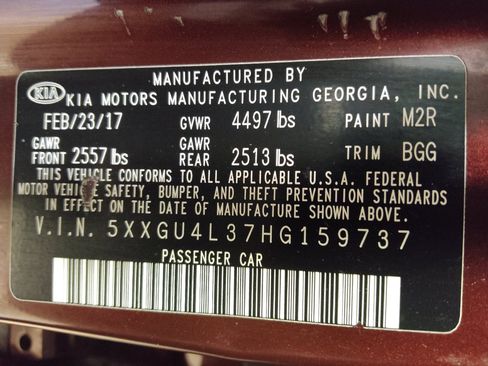Used 2017 Kia Optima EX FWD image 33