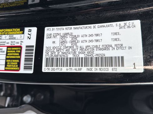 Certified 2024 Toyota Tacoma SR5 image 34