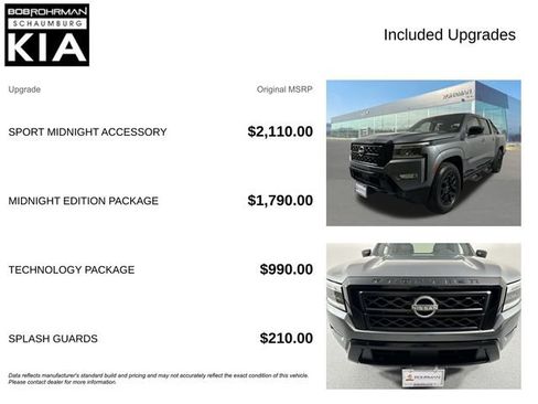 Used 2023 Nissan Frontier SV w/ Midnight Edition Package image 4