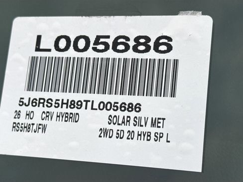 New 2026 Honda CR-V Sport-L image 26