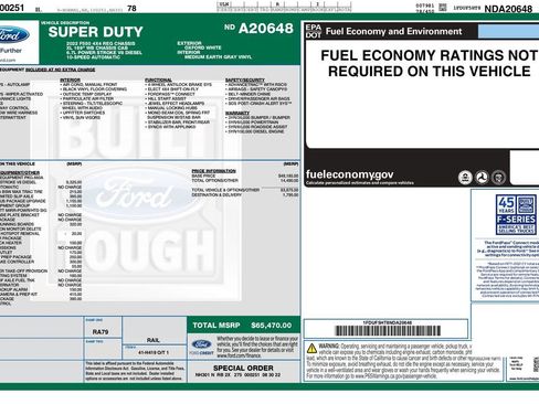 Used 2022 Ford F550 4x4 Regular Cab Super Duty image 2