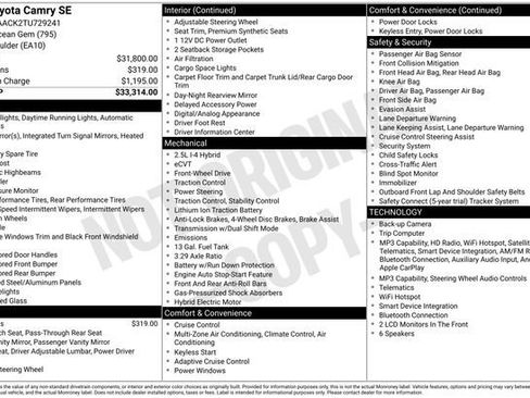 New 2026 Toyota Camry SE image 6