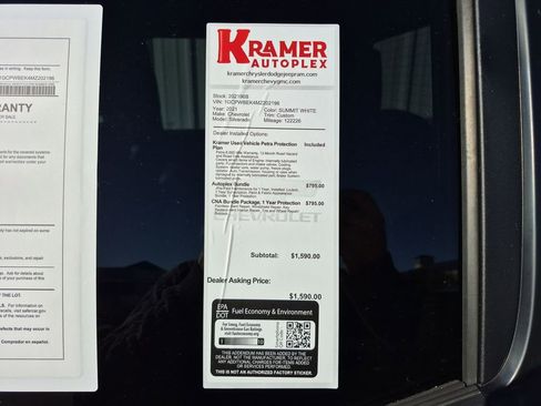 Certified 2021 Chevrolet Silverado 1500 Custom image 35