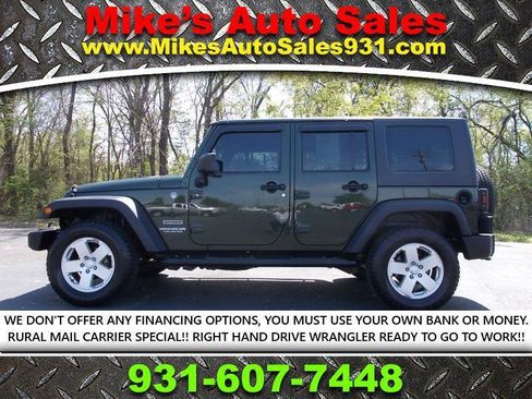 Used 2010 Jeep Wrangler Unlimited Sport AWD/4WD image 1