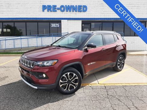 Used 2022 Jeep Compass Limited AWD/4WD image 1