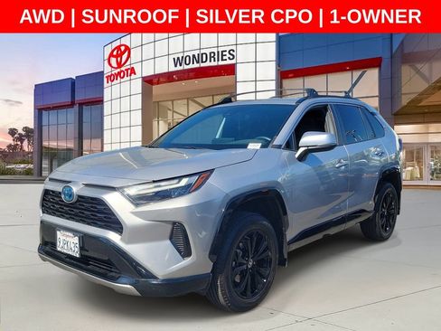 Used 2023 Toyota RAV4 SE AWD/4WD image 2