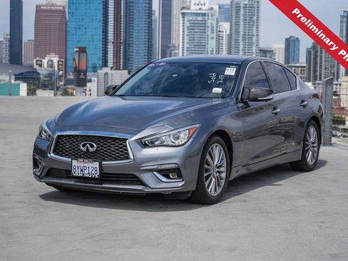 Used 2022 INFINITI Q50 Luxe w/ Cargo Package RWD image 1