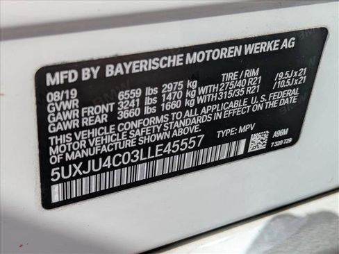 Used 2020 BMW X5 M50i w/ Executive Package AWD/4WD image 16