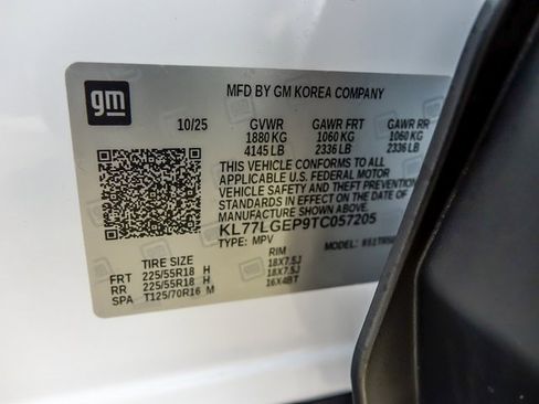 New 2026 Chevrolet Trax RS w/ Sunroof Package image 20