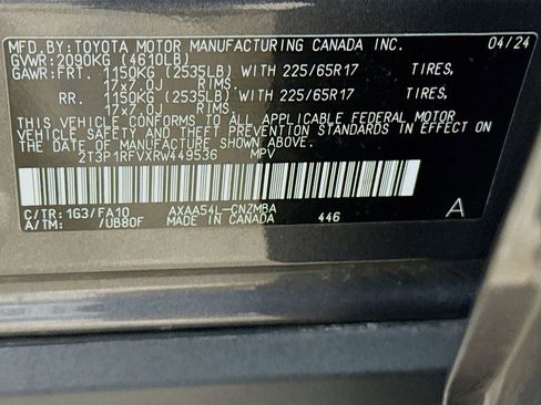 Certified 2024 Toyota RAV4 XLE w/ Convenience Package image 34