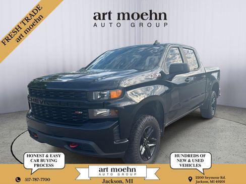Used 2020 Chevrolet Silverado 1500 Custom Trail Boss w/ Custom Convenience Package AWD/4WD image 1