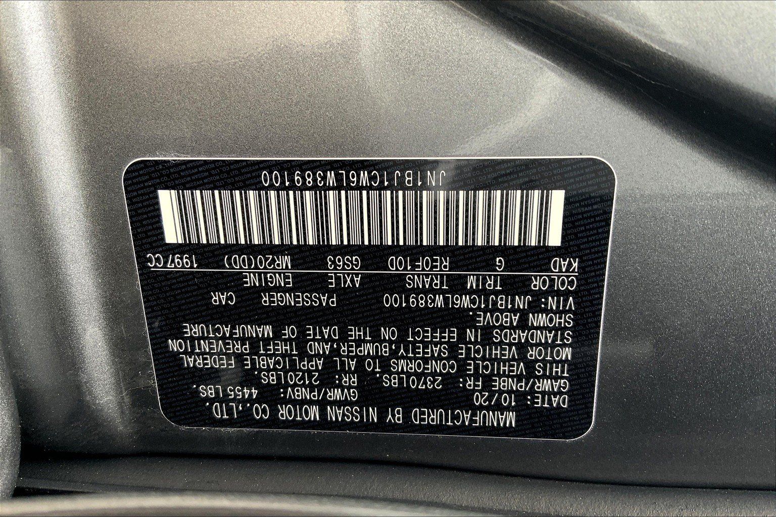 Used 2020 Nissan Rogue Sport S AWD/4WD image 32
