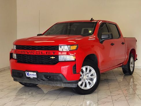 Used 2021 Chevrolet Silverado 1500 Custom RWD image 1