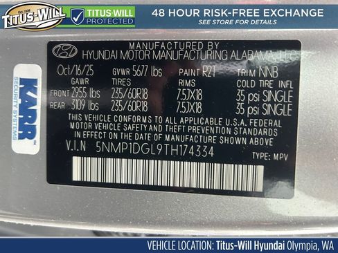 New 2026 Hyundai Santa Fe SE AWD/4WD image 34