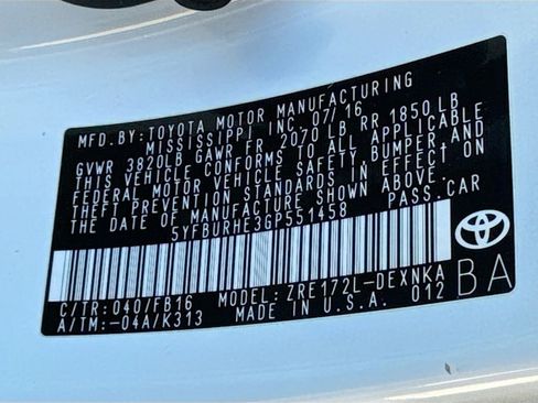 Used 2016 Toyota Corolla LE image 39