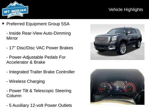 Used 2016 GMC Yukon Denali w/ Open Road Package AWD/4WD image 8