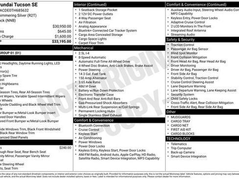 Used 2026 Hyundai Tucson SE image 5