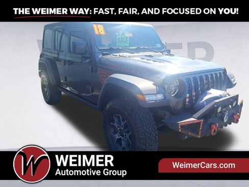 Used 2018 Jeep Wrangler Unlimited Rubicon AWD/4WD image 4