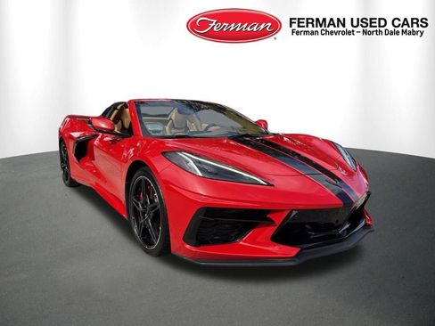 Used 2020 Chevrolet Corvette Stingray Premium Conv w/ 3LT Preferred Equipment Group RWD image 2