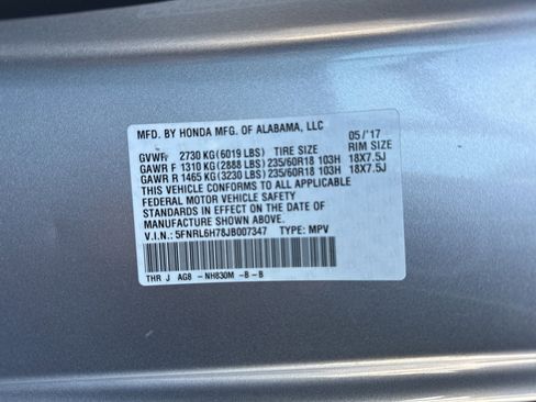 Used 2018 Honda Odyssey EX-L image 24